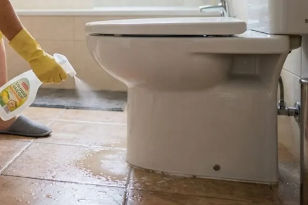 Gli esperti raccomandano di spruzzare frequentemente aceto attorno al water: a cosa serve e perché farlo