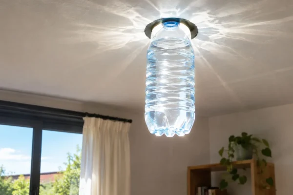 Illuminare una stanza con una bottiglia d'acqua senza elettricità: come funziona e i vantaggi