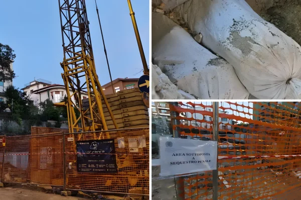 Sequestrato cantiere per nuovo condominio a San Vito: scatta l'indagine per illecito smaltimento rifiuti