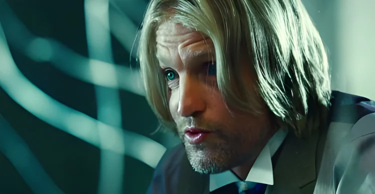 Hunger Games: un biondissimo Woody Harrelson nei panni di Haymitch Abernathy