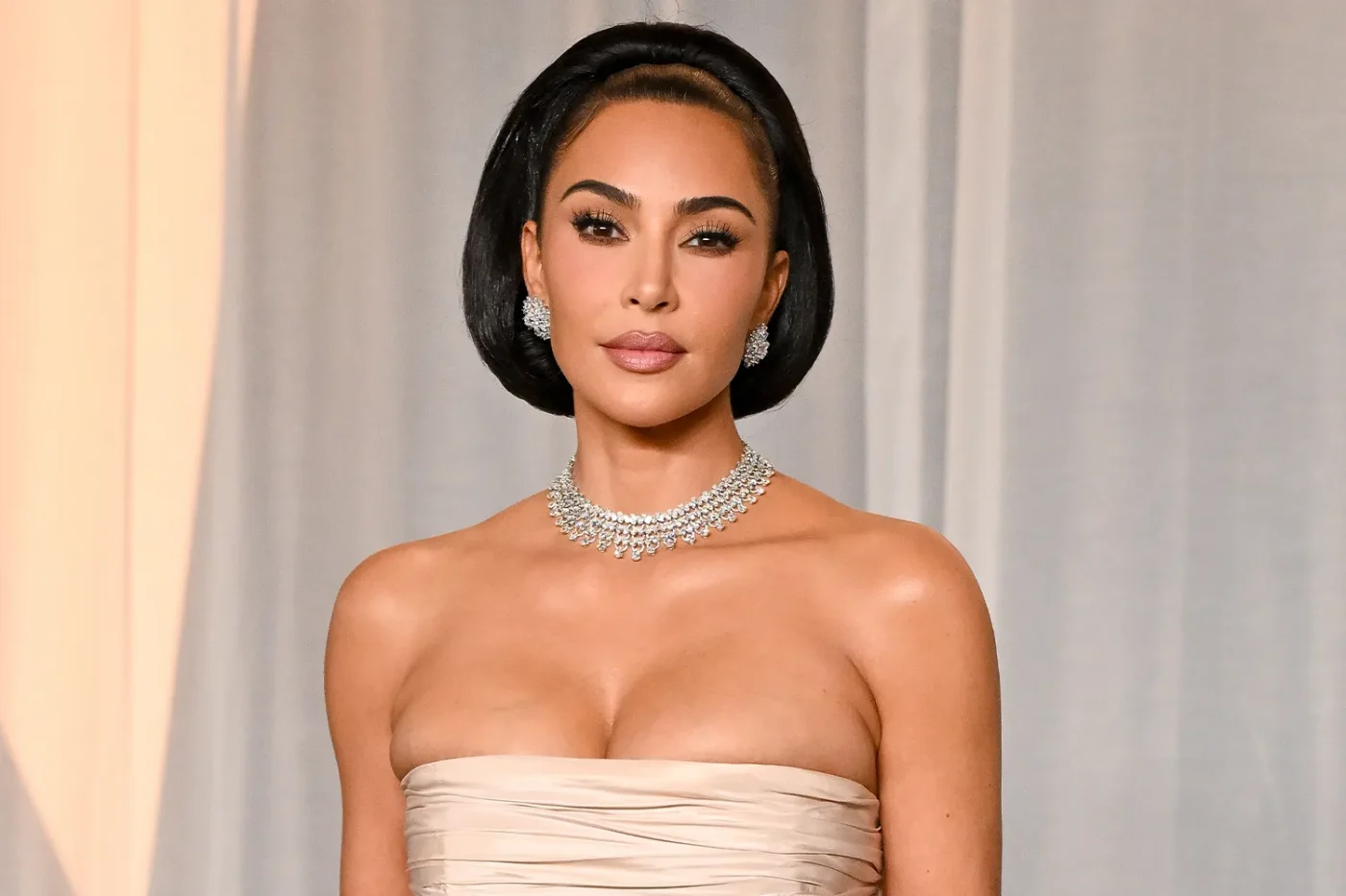 Kim Kardashian at the 6th Annual Academy Museum Gala held at the Academy Museum of Motion Pictures on October 17, 2026