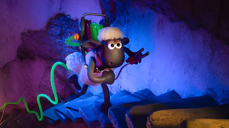 Shaun The Sheep The Beast Of Mossy Bottom Stills Press Photos 6304X3546 Sts Beast Ps 200 08550 Shaun Running Upstairs Jpg